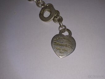 krásný stříbrný náramek z Ameriky New York - 2