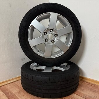 ŠKODA OCTAVIA II 5x112 R16 ET50+LETNÍ 205/55R16 4mm - 2