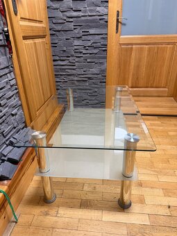 Konferenční skleněný stůl - 2