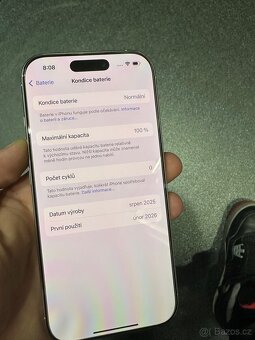 Apple Iphone 16 pro 0 CYKLU NABITÍ - 2