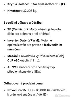 Motor s převodovkou - 2