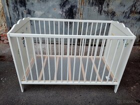 Dětská dřevěná postýlka - 2