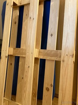 Paletová postel 135x80 - 2