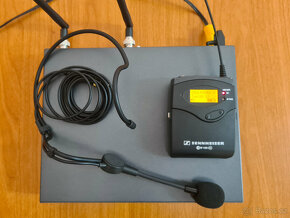 Sennheiser bezdrátový náhlavní mikrofon ew100 G3/G4 ME3 G - 2