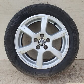 Originální Alu kola VW Polo 15" 5x100 (Škoda,Seat,Audi) - 2
