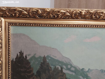obraz 130 x 140 cm, cena 2000,-Kč - 2