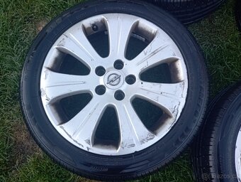 Alu kola Opel Vectra R17 + letní pneumatiky - 2