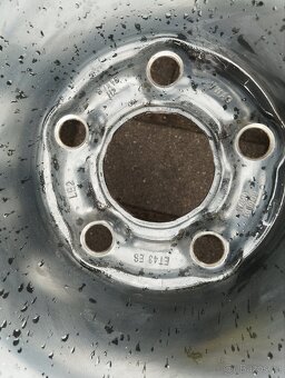 Plechové disky s pneu 195/55 R15 - 2