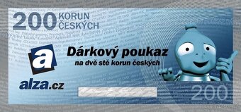 Poukaz do obchodu Alza.cz v hodnotě 1200 Kč - 2