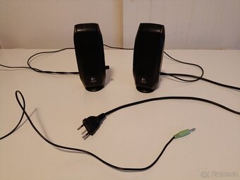 Reproduktory k počítači LOGITECH S-120 BLACK, 2.0 - 2