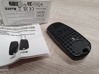 Dálkový ovladač CAME pevný kód 433,92 MHz - 2