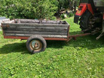 Kára jednoosá za traktor - 2