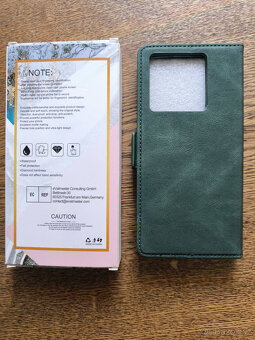 Kožené pouzdro – zelené pro Xiaomi 13T Pro - 2