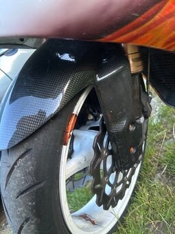 Karbonovy predni a zadni blatnik na Suzuki Gsxr 1000 05-06 - 2