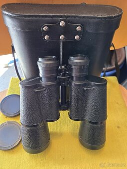 2x dalekohled: 7x50 Made in USSR + zoom Brasser 10x60x60 - 2