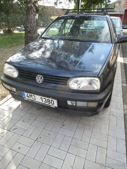 Volkswagen golf 3 1,6-55kw. LPG. TZ. příčníky. - 2