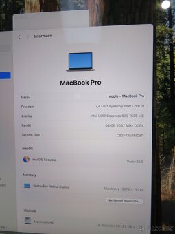 Apple MacBook Pro 16" 2019, i9 64GB/1TB - 2