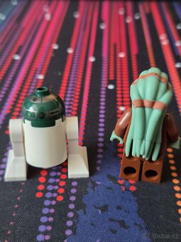 Lego Star Wars Minifugurky Kit Fisto sw0163 + R4-P44 sw0267 - 2