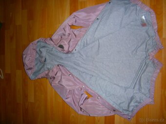 Krásná podzimní šusťáková bunda-parka vel.158/164 - 2
