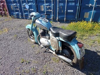 Prodám Jawa 350 354 r. v. 1960 s doklady, v TP zapsána sajda - 2