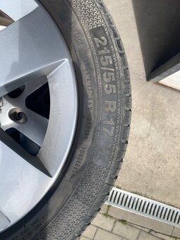 Alu kola originál Peugeot 5x108. 7Jx17 ET 48. - 2