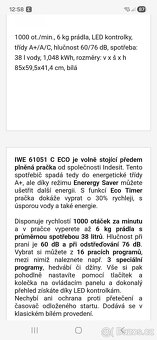 Pračka Indesit - 2