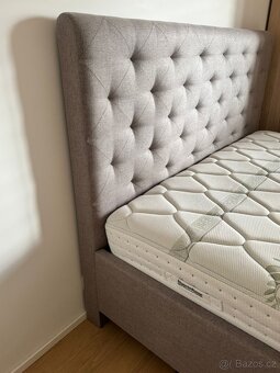 Manželská postel + matrace - 2