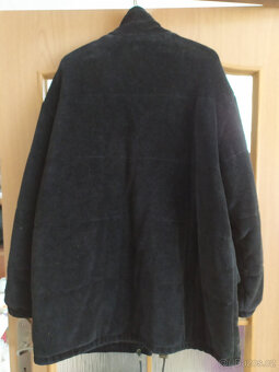 DÁMSKÁ ZIMNÍ TEPLÁ ČERNÁ BUNDA S KAPSAMI C&A VEL.44/46 - 2