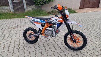 Pitbike MiniRocket DK125 14/12 el startér, řazení se spojkou - 2