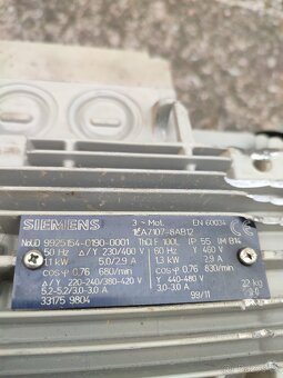 Elektromotor 1.1 kW 680 ot./min. - 2