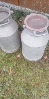 Konve od mléka.+Sklenice. - 2