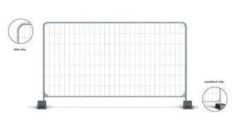 Mobilní oplocení (nové) - 2