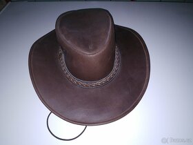 Prodám westernový kožený klobouk - 2
