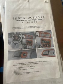dekor dřeva Škoda Octavia 1 - 2