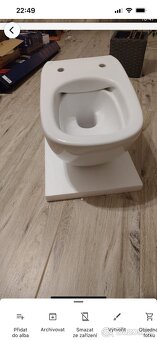 WC ideál standart závěsné - 2