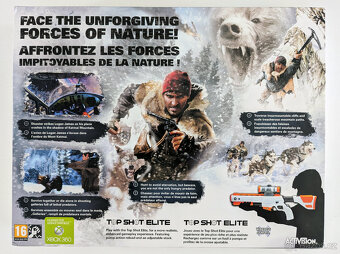 TOP SHOT ELITE + Cabela's Survival - puška Xbox 360 - 2