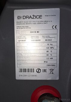 bojler Dražice 80 l - 2