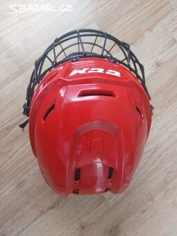 Hokejové helma CCM Tacks 710 Combo SR velikost M - 2