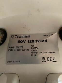 Elektrický boiler Tatramat EOV 120 Trend - 2