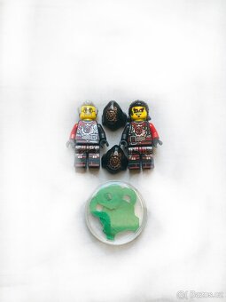 Originální Vzácné LEGO Ninjago Minifigurky – Acronix a Krux - 2