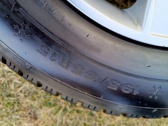 Zimní sada Alu kola Škoda 5x112 R15 - 2
