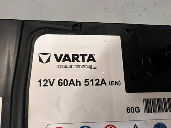 Autobaterie 60Ah 12V Varta - 2