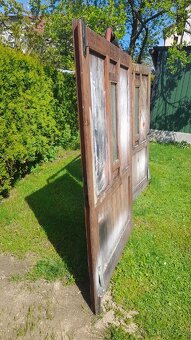 Garážová vrata dřevěná - 2