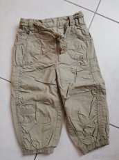 Zateplené kalhoty vel. 80 - 2