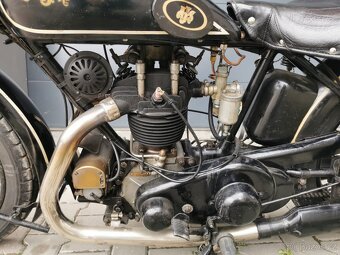 Ajs 350 1929 s dokladmi - 2