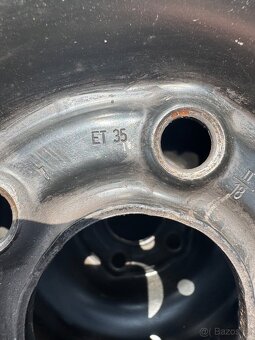 Plechová letní kola 15” Škoda - 2