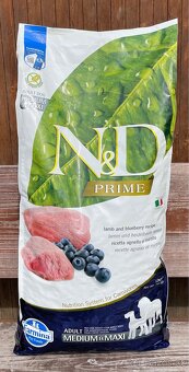 N&D Prime Dog Adult Medium/Maxi Lamb&Blueberry 12kg - 2