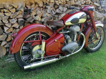 JAWA 500 OHC 00 ŠNEK 1952 ORIGINÁLNÍ STAV - 2