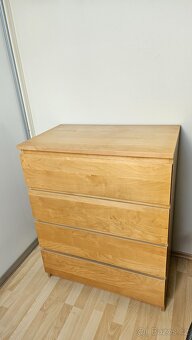 Komoda MALM 4 zásuvková - 2