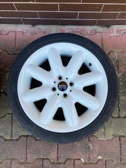 Mini Cooper bílé kola 4x100 R17 - 2